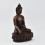 Hand Made Copper Alloy in Oxidation Finish 8.5" Shakyamuni Buddha / Tomba Statue