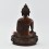Hand Made Copper Alloy in Oxidation Finish 8.5" Shakyamuni Buddha / Tomba Statue