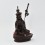 Hand Made Copper Alloy in Oxidation Finish 8.75" Guru Padmasambhava Statue