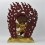 Hnad Made  Copper Alloy with Gold Gilded and Hand Painted Face 15.5" Hayagriva Statue