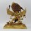Hnad Made  Copper Alloy with Gold Gilded and Hand Painted Face 15.5" Hayagriva Statue