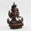 Hand Made Copper Alloy in Oxidation Finish 9" Chenrezig / Four Armed Avalokiteshvara Statue
