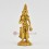 Machine Made Gold Plated Copper Alloy 6" Bodhisattva Maitreya - The Future Buddha Statue