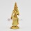 Machine Made Gold Plated Copper Alloy 6" Bodhisattva Maitreya - The Future Buddha Statue