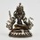 Machine Made Silver Plated Copper Alloy in Oxidation Finish 4.5" Eight Manifestations of Padmasambhava Statues Set