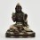 Machine Made Silver Plated Copper Alloy in Oxidation Finish 4.5" Eight Manifestations of Padmasambhava Statues Set