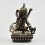 Machine Made Silver Plated Copper Alloy in Oxidation Finish 4.5" Eight Manifestations of Padmasambhava Statues Set