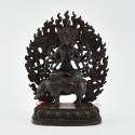 Machine Made Lost Wax Method, Copper Alloy in Oxidation Finish 5.5" Marichi Statue