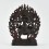 Machine Made Lost Wax Method, Copper Alloy in Oxidation Finish 5.5" Marichi Statue