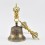 Five Metal Alloy Gold Plated Tibetan Dorje and Drilbu Set