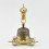 Five Metal Alloy Gold Plated Tibetan Dorje and Drilbu Set