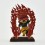Machine Made, Hand Painted Copper Alloy with Gold Plated 2.75" Bajrapani Statue