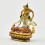Machine Made, Hand Painted Copper Alloy with Gold Plated 2.75" Vajrasattva Statue