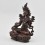 Hand Made Fine Quality Copper Alloy in Oxidation Finish 8.75” Green Tara / Drolma Statue