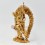 Hand Made Copper Alloy with 24 Karat Gold Gilded 7.5" Vajravarahi Jogini Statue