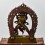 Tibetan Buddhist Religious Copper Alloy in Oxidation Finish 7.75" Copper Chakrasamvara Statue