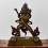 Tibetan Buddhist Religious Copper Alloy in Oxidation Finish 7.75" Copper Chakrasamvara Statue