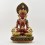Hand Made Gold Gilded Copper Alloy Painted 16" Aparamita Statue
