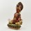 Hand Made Gold Gilded Copper Alloy Painted 16" Aparamita Statue
