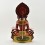 Hand Made Gold Gilded Copper Alloy Painted 16" Aparamita Statue