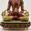 Hand Made Gold Gilded Copper Alloy Painted 16" Aparamita Statue