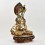 Hand Made Gold Gilded Copper Alloy Painted 15.5" Vajrasattva / Dorjesempa Statue