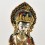 Hand Made Gold Gilded Copper Alloy Painted 15.5" Vajrasattva / Dorjesempa Statue