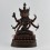 Hand Made Copper Alloy in Oxidation Finish 15" Ushnishavijaya Statue