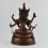 Hand Made Copper Alloy in Oxidation Finish 15" Ushnishavijaya Statue