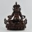 Hand Made Copper Alloy in Oxidation Finish 11" Yellow Jambhala Statue