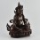Hand Made Copper Alloy in Oxidation Finish 11" Yellow Jambhala Statue