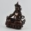 Hand Made Copper Alloy in Oxidation Finish 11" Yellow Jambhala Statue