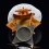 Tibetan Buddhism Gold & Silver Plated Decorated with Semiprecious Stones Ghau