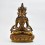 Hand Made Copper Alloy with Gold Gilded in Antique Finish 15" Aparamita Statue