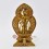 Machine Made Gold Plated 7" Standing Namgyalma Buddha Statue