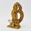 Machine Made Gold Plated 7" Standing Namgyalma Buddha Statue