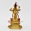 Machine Made Gold Plated 7" Standing Namgyalma Buddha Statue