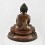 Hand Made Copper Alloy in Oxidation Finish 18" Shakyamuni Buddha Statue