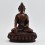 Hand Made Copper Alloy in Oxidation Finish 9" Shakyamuni Buddha Statue