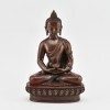 Hand Made Copper Alloy in Oxidation Finish 9" Amida Buddha Statue
