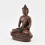 Hand Made Copper Alloy in Oxidation Finish 9" Amida Buddha Statue