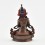 Machine Made with Copper Alloy in Oxidation Finish and Hand-Painted Face 4.25" Vajradhara Statue