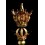 Fine Quality 27" Hand Crafted Phurba/Phurwa Set - Tibetan Buddhist Ritual Dagger from Patan, Nepal