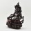 Hand Made Copper Alloy in Oxidation Finish 12.5" Yellow Dzambhala Statue