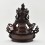 Hand Made Copper Alloy in Oxidation Finish 12.5" Yellow Dzambhala Statue