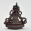 Machine Made with Copper Alloy in Oxidation Finish and Hand-Painted Face 4.75" Yellow Jambala Statue