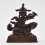 Machine Made Copper Alloy in Oxidation Finish 4.75" Dorje Lekpa Statue