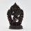 Machine Made Copper Alloy in Oxidation Finish 5.75" Hevajra with Nairatmya Statue