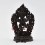 Machine Made Copper Alloy in Oxidation Finish 5.75" Hevajra with Nairatmya Statue