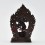 Machine Made Copper Alloy in Oxidation Finish 5.75" Hevajra with Nairatmya Statue